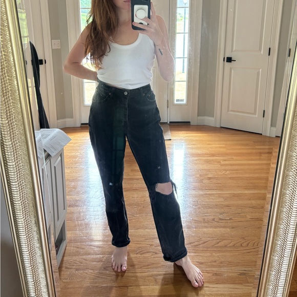 Abercrombie high rise The Dad Jeans 6R - Picture 2 of 2